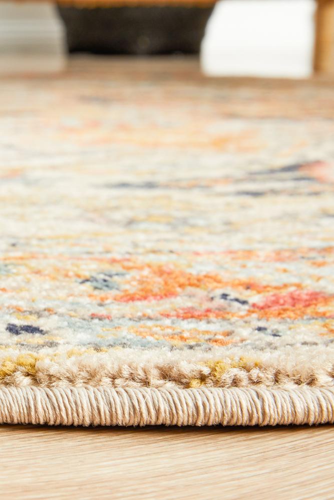 Bequest Heirloom Rust Round Rug