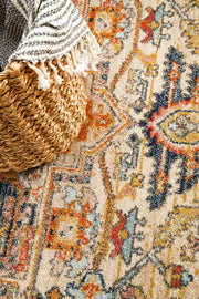 Bequest Heirloom Rust Round Rug