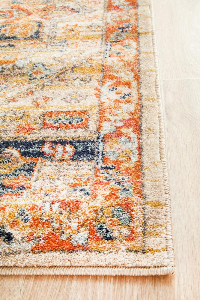 Bequest Heirloom Rust Runner Rug