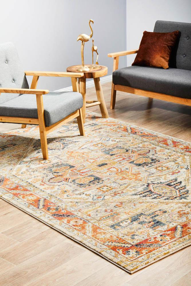 Bequest Heirloom Rust Rug — SydneyRugsOnline