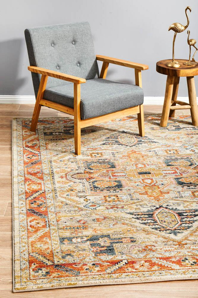 Bequest Heirloom Rust Rug — SydneyRugsOnline