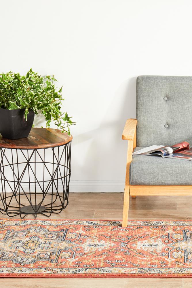 Bequest Heirloom Terracotta Runner Rug