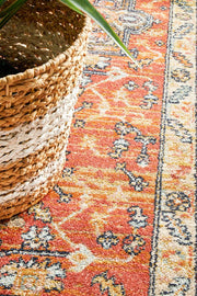 Bequest Heirloom Terracotta Runner Rug