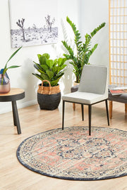 Bequest Wand Brick Round Rug