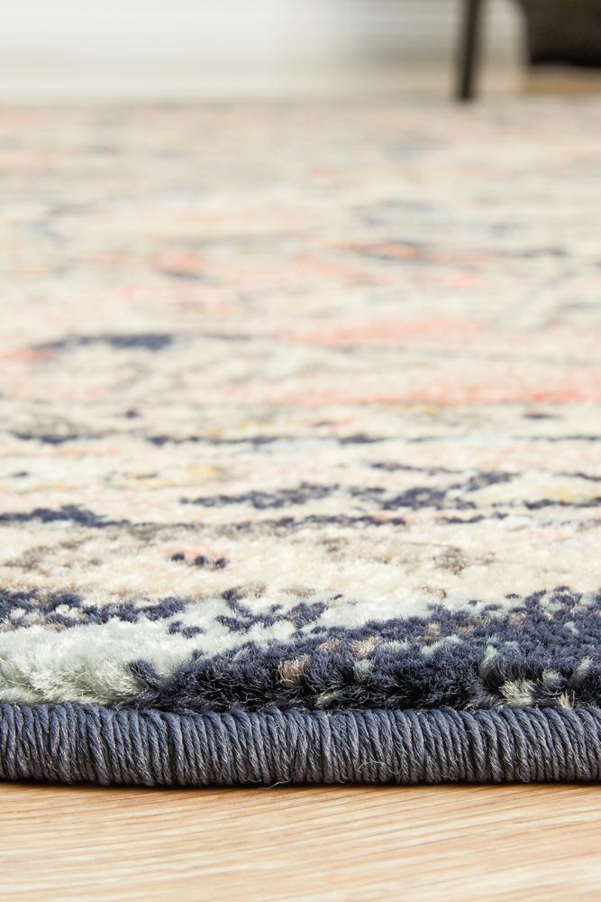 Bequest Wand Brick Round Rug