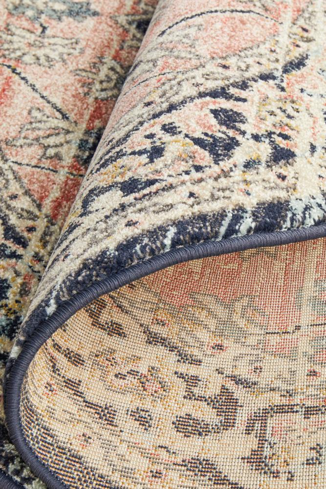 Bequest Wand Brick Round Rug