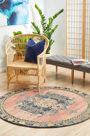 Bequest Twig Earth Round Rug