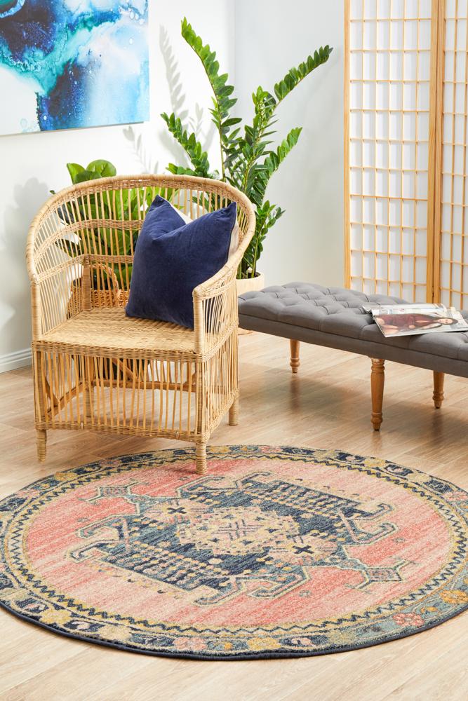 Bequest Twig Earth Round Rug