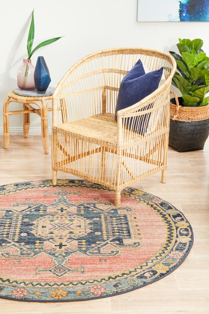Bequest Twig Earth Round Rug