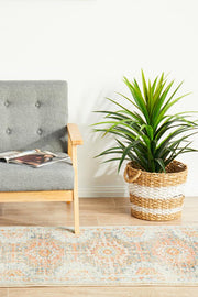 Bequest Sprig Blue Runner Rug