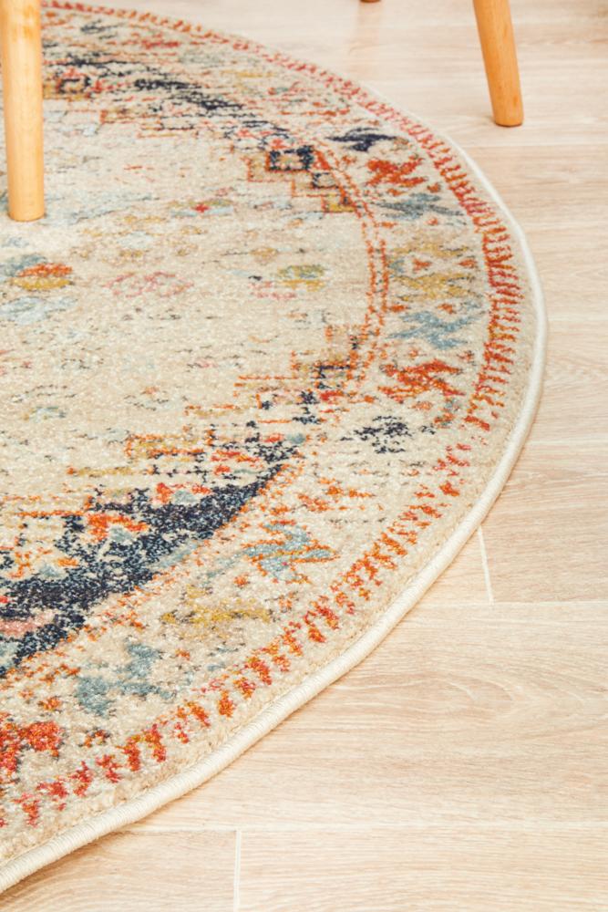 Bequest Gift Autumn Round Rug