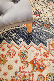 Bequest Antique Ecru Round Rug