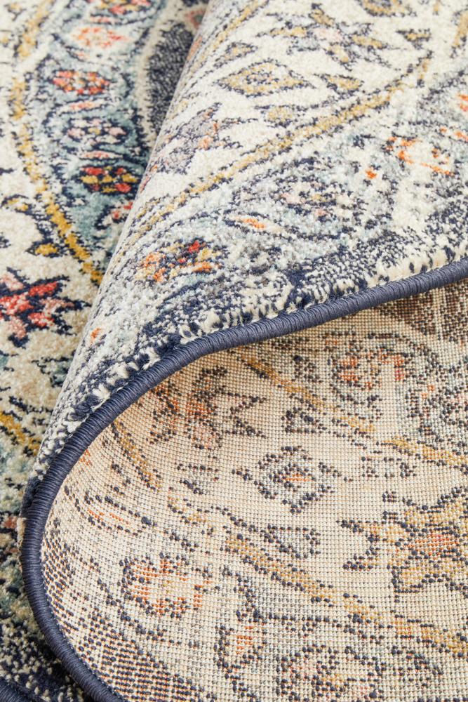 Bequest Antique Ecru Round Rug