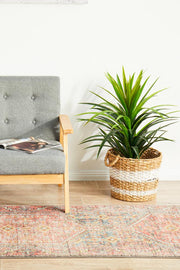 Bequest Reversion Crimson Runner Rug