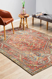 Bequest Reversion Crimson Rug