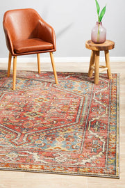 Bequest Reversion Crimson Rug