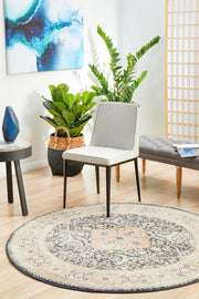 Bequest Heritage Midnight Round Uniart Rug