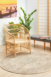 Bequest Relic Papyrus Round Rug