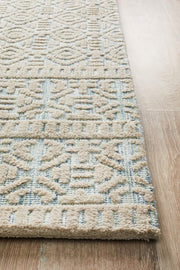 Denim Lacy Blue Ivory Rug