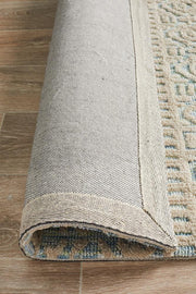 Denim Lacy Blue Ivory Rug