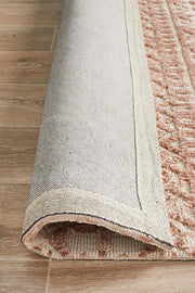 Denim Beta Peach Ivory Uniart Rug