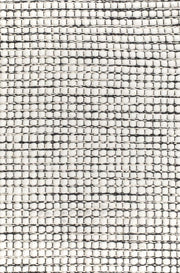 Ninnutsg Folt Wool Black Rug