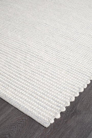 Ninnutsg Folt Wool Grey Rug