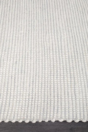 Ninnutsg Folt Wool Grey Rug