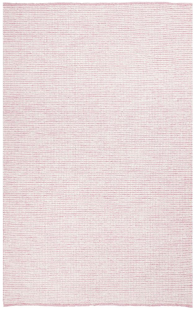 Ninnutsg Folt Wool Pink Rug