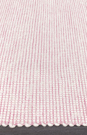 Ninnutsg Folt Wool Pink Rug