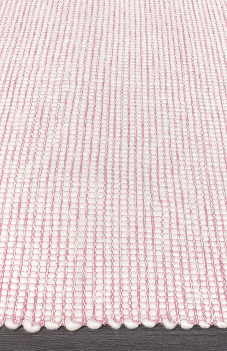 Ninnutsg Folt Wool Pink Rug