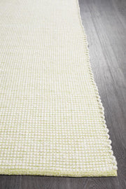 Ninnutsg Folt Wool Pistachio Rug