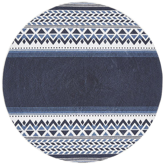 ANULR FOURTWOTWO Printed Round Navy