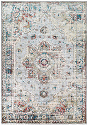 Ravers Traditional Grey Rug