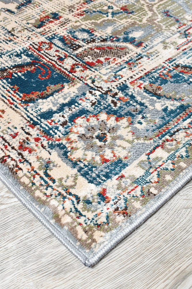 Ravers Traditional Grey Rug