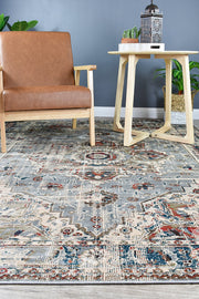 Ravers Traditional Grey Rug