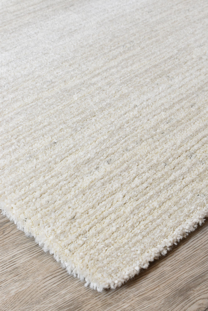Scandinavian Shaggy Plain Natural Rug