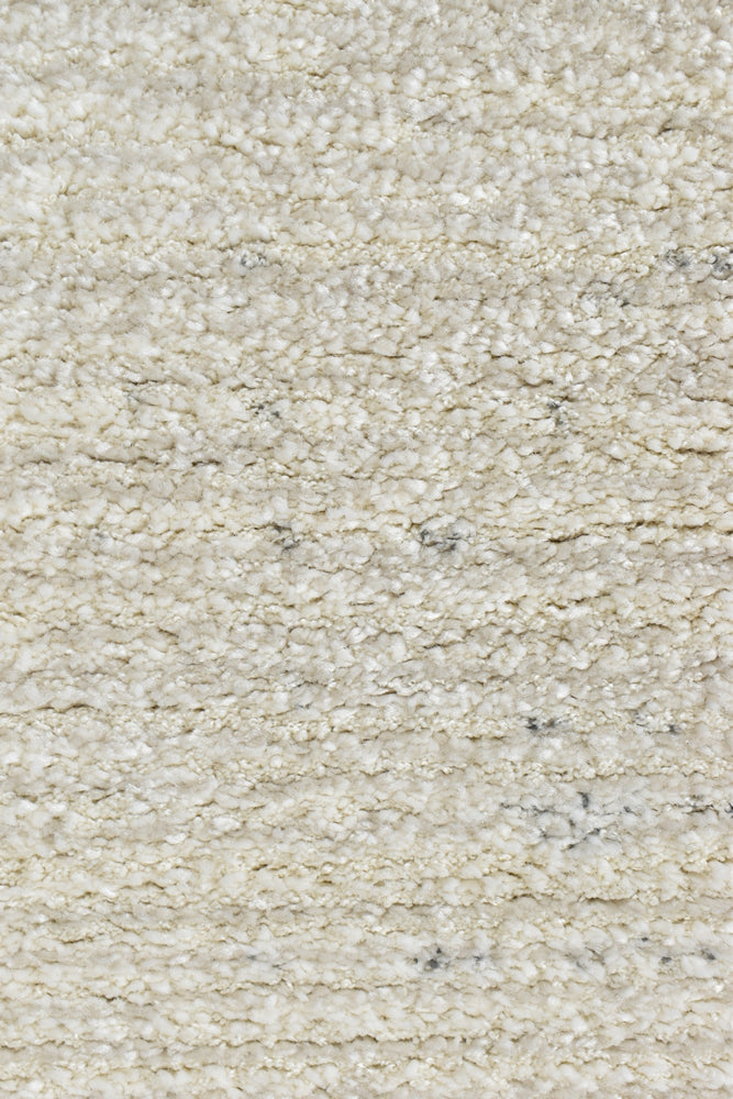 Scandinavian Shaggy Plain Natural Rug