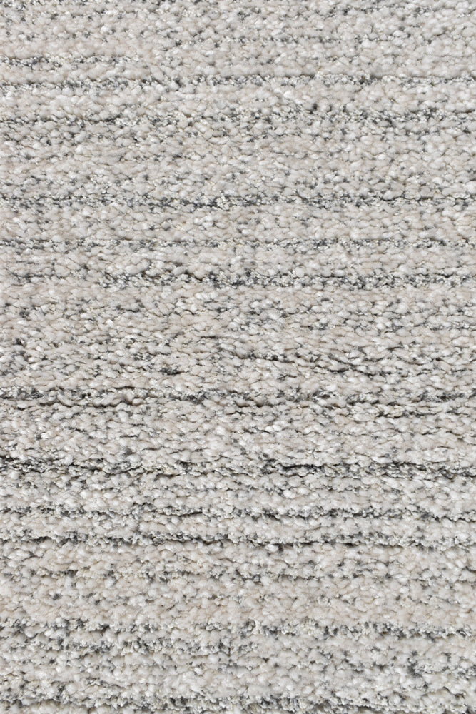 Scandinavian Shaggy Plain Cream Rug