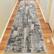 Lotos Braid Grey Runner Rug