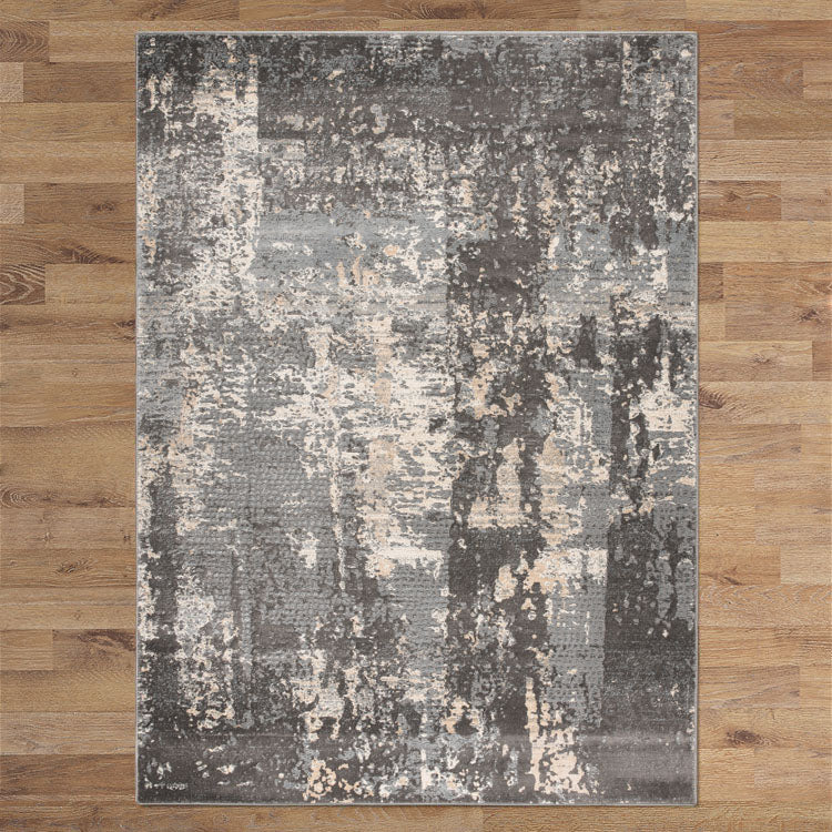 Lotos Rim Grey Rug