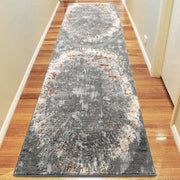 Lotos Beaut Light Grey Runner Rug