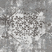 Lotos Bound Grey Runner Rug