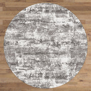 Lotos Bound Grey Round Rug