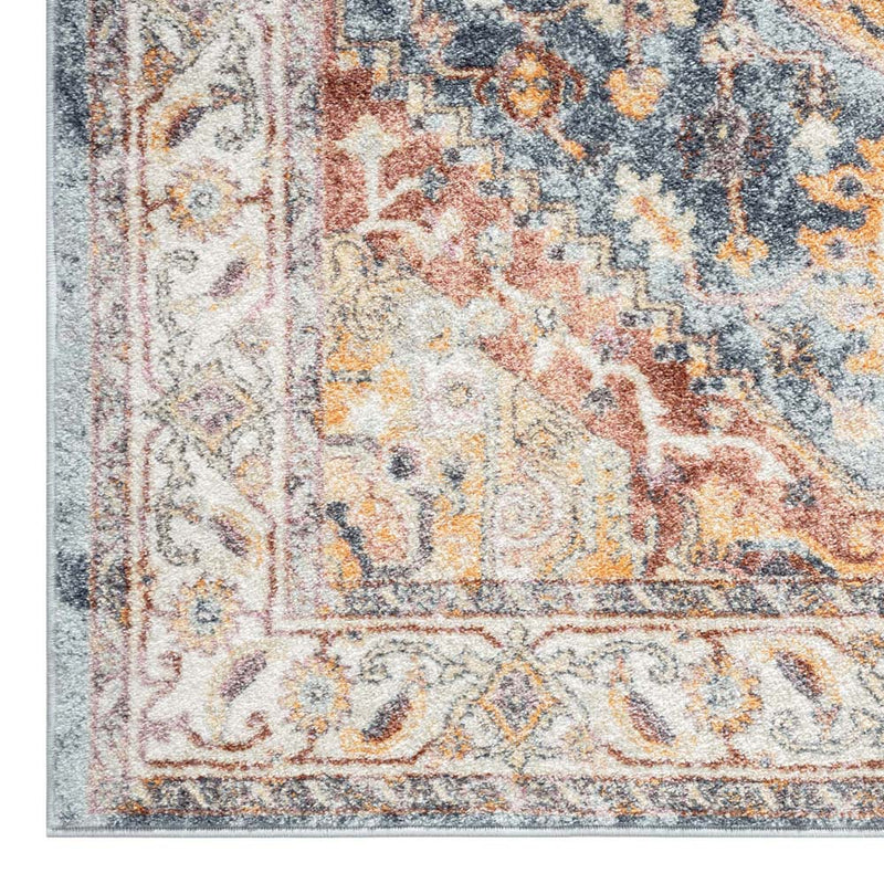 Phoebe Daydream Light Blue Runner Rug