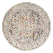 Phoebe Evaluate Grey Round Rug