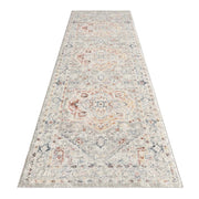 Phoebe meditating Light Grey Runner Rug