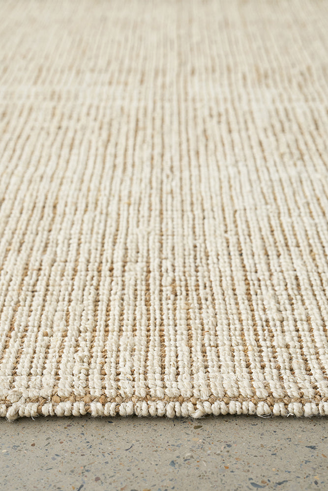 Chennai Marlo White Runner Rug