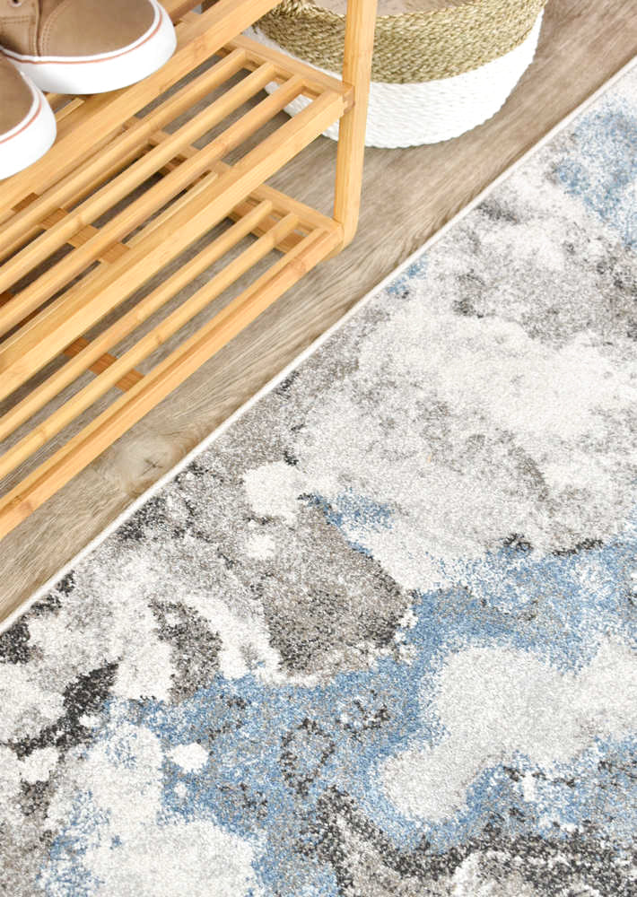 Broadway Madstone Blue Runner Rug