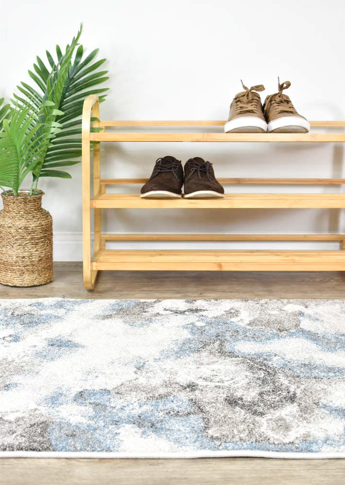 Broadway Madstone Blue Runner Rug